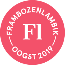 Load image into Gallery viewer, Frambozenlambik Oogst 2020 Blend 18 - Brouwerij 3 Fonteinen - Belgian Raspberry Lambic, 5.5%, 375ml Bottle