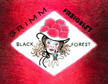Load image into Gallery viewer, Black Forest - Grimm Artisanal Ales X Freigeist - Oak Foeder Aged Dark Sour Ale with Cherries & Cacao, 7.5%, 500ml Bottle