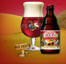 Load image into Gallery viewer, Chouffe Gift Set - Brasserie d'Achouffe - Belgian Ales, 4x330ml Bottle & Glass Gift Set