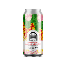 Load image into Gallery viewer, Raspberry Vanilla Lollipop - Vault City - Raspberry Vanilla Lollipop Session Sour, 4.5%, 440ml Can