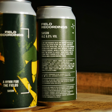 Load image into Gallery viewer, A Hymn For The Fields - North Brewing Co X Field Recordings - Saison, 8%, 440ml Can