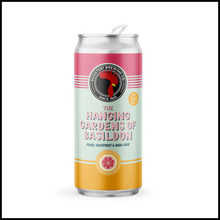 Load image into Gallery viewer, Hanging Gardens Of Basildon - Roosters Brewery - Peach, Grapefruit & Basil Sour, 3.4%, 330ml Can