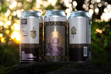 Load image into Gallery viewer, 23.04 Homebrew Heroes Forage Fire - Northern Monk X Brian Tomlinson - Blackcurrant, Blackberry & Sea Salt Gose, 4.8%, 440ml Can