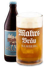 Load image into Gallery viewer, Helles Vollbier - Mahr's Bräu - Helles Vollbier, 4.9%, 500ml Bottle