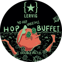 Load image into Gallery viewer, Hop Buffet - Lervig Bryggeri - 40 Hop DIPA, 7.3%, 330ml Can