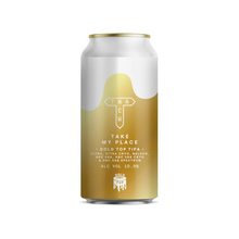 Load image into Gallery viewer, Take My Place - Track Brewing Co - Birthday Gold Top Triple IPA, 10.5%, 440ml Can