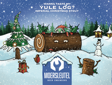 Load image into Gallery viewer, Yule Log? - De Moersleutel - Imperial Christmas Stout, 9%, 440ml Can