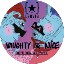 Load image into Gallery viewer, Naughty & Nice - Lervig Bryggeri - Doppelbock, 8%, 330ml Can