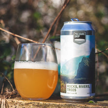 Load image into Gallery viewer, Rocks, Rivers, Trees - Pressure Drop - West Coast IPA, 6.8%, 440ml Can
