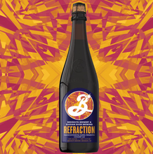 Load image into Gallery viewer, Refraction - Brooklyn Brewery X Russian River - Transcontinental Barrel Fermented Coolhip Ale, 5.8%, 750ml Bottle