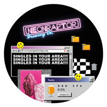 Load image into Gallery viewer, Singles In Your Area - Neon Raptor - IPA, 7.2%, 440ml Can
