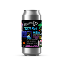 Load image into Gallery viewer, Jet Set Billie - Neon Raptor X Funky Fluid - Fruited Sour with Blackberry, Blueberry, Coffee and Vanilla, 7.2%, 440ml Can