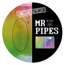 Load image into Gallery viewer, Mr Pipes - Neon Raptor - NE Pale Ale, 4.8%, 440ml Can