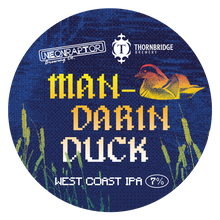 Load image into Gallery viewer, Mandarin Duck - Neon Raptor X Thornbridge Brewery - West Coast IPA, 7%, 440ml Can