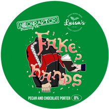 Load image into Gallery viewer, Fake Hands - Neon Raptor - Pecan & Chocolate Imperial Porter, 8%, 440ml Can