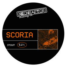 Load image into Gallery viewer, Scoria - Neon Raptor - Stout, 5.2%, 440ml Can
