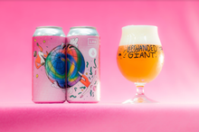 Load image into Gallery viewer, World In Motion - Left Handed Giant X Drop Project - Peach & Raspberry Sour, 5.3%, 440ml Can