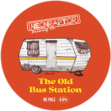 Load image into Gallery viewer, The Old Bus Station - Neon Raptor - NE Pale Ale, 4.6%, 440ml Can