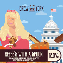 Load image into Gallery viewer, Reese's With A Spoon - Brew York - Peanut Butter & Chocolate Imperial Milk Stout, 12%, 440ml Can