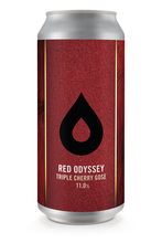 Load image into Gallery viewer, Red Odyssey - Polly's Brew Co - Triple Cherry Gose, 4.5%, 440ml Can