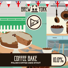Load image into Gallery viewer, Coffee Bake - Brew York X Funky Fluid - Polish Coffee Cake Imperial Stout, 10%, 440ml Can