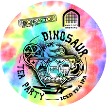 Load image into Gallery viewer, Dinosaur Tea Party - Neon Raptor X Vault City - Iced Tea IPA with Lemon & Lime Zest, 6.8%, 440ml Can
