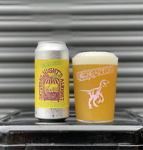 Load image into Gallery viewer, Saturday Nights Alright: Passion Fruit - Neon Raptor - Passion Fruit Lemonade Sour IPA, 4.5%, 440ml Can