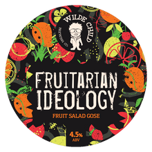 Load image into Gallery viewer, Fruitarian Ideology - Wilde Child Brewing Co - Fruit Salad Gose, 4.5%, 440ml Can