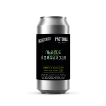 Load image into Gallery viewer, Upside Backwards - Neon Raptor X Protokoll - Cherry & Blackberry Fruited Sour, 5.6%, 440ml Can