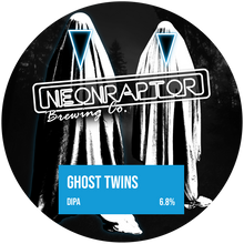 Load image into Gallery viewer, Ghost Twins - Neon Raptor - NEIPA, 6.8%, 440ml Can