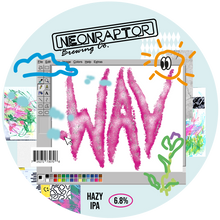 Load image into Gallery viewer, WAV - Neon Raptor - Hazy IPA, 6.8%, 440ml Can