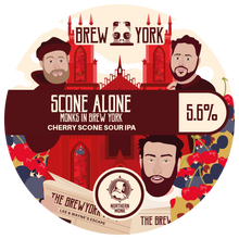 Load image into Gallery viewer, Scone Alone - Brew York X Northern Monk - Cherry Scone Sour IPA, 5.5%, 440ml Can