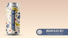 Load image into Gallery viewer, Origami Black Belt - Brew York X Lakes Brew Co - Tonka, Maple & Ginger Imperial Stout, 11.6%, 440ml Can