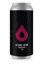 Load image into Gallery viewer, B-Side: Spur - Polly's Brew Co - Black IPA, 7.2%, 440ml Can