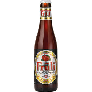 Früli Strawberry - Huyghe Brewery - Strawberry Belgian Fruit Beer, 4.1%, 330ml Bottle
