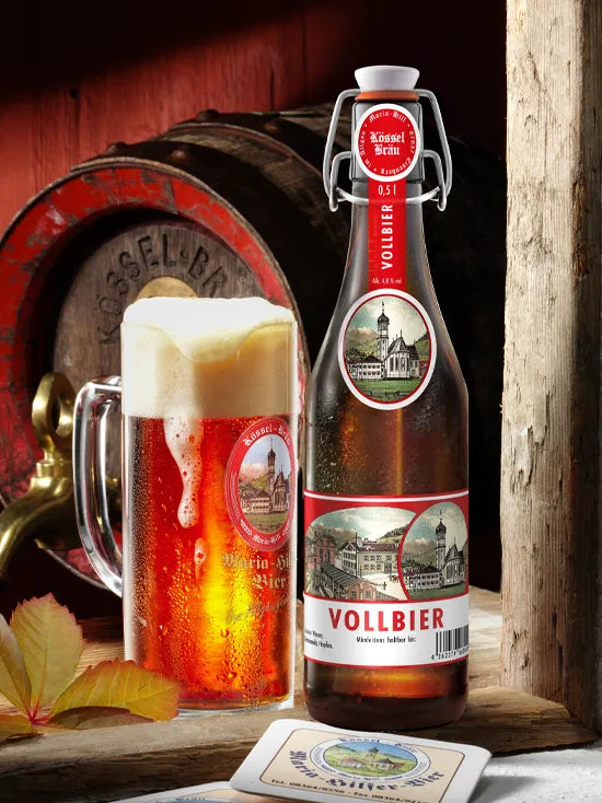 Mariahilfer Bier - Kössel Bräu - Hell Vollbier, 4.7%, 500ml Bottle