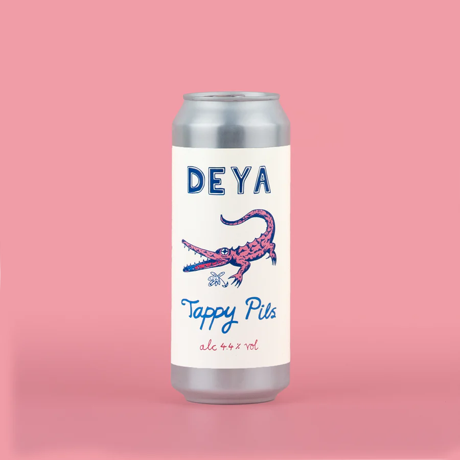 Tappy Pils- Deya Brewing - Pilsner, 4.4%, 500ml Can