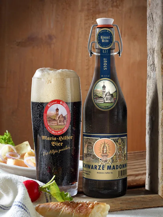 Mariahilfer Schwarze Madonna - Kössel Bräu - German Stout, 5.5%, 500ml Bottle