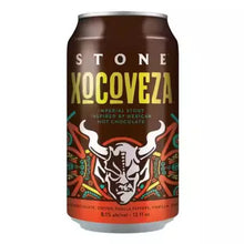 Load image into Gallery viewer, Xocoveza 2023 - Stone Brewing - Spiced Imperial Stout w/ Chocolate, Coffee, Pasilla Peppers &amp; Vanilla, 8.1%, 355ml Can
