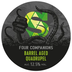Four Companions - Siren Craft Brew - Red Wine Barrel Quadrupel, 12.5%, 375ml Bottle