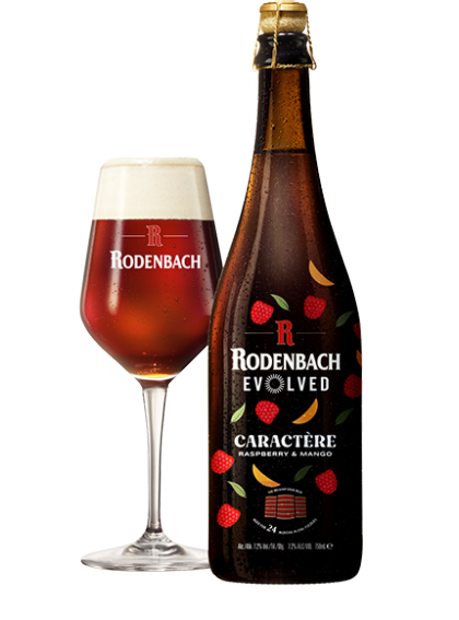 Rodenbach Evolved Caractère - Brouwerij Rodenbach - 2 Year Aged Belgian Pale Sour with Raspberry & Mango, 7.2%, 750ml Sharing Bottle