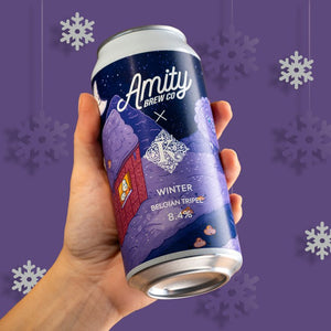 Winter - Amity Brew Co X Kirkstall Brewery - Belgian Tripel, 8.4%, 440ml Can