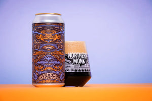 24.02 Fudge Sundaze V2 - Northern Monk X Dancing Gnome - Cacao & Coffee Fudge Sundae Imperial Stout, 8.4%, 440ml Can