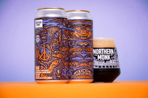 24.02 Fudge Sundaze V2 - Northern Monk X Dancing Gnome - Cacao & Coffee Fudge Sundae Imperial Stout, 8.4%, 440ml Can