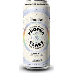 Proper Class - Donzoko Brewing Co X Epochal Barrel Fermented Ales - Bitter Pale Beer, 5%, 500ml Can