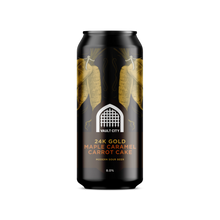 Load image into Gallery viewer, 24K Gold - Vault City - Maple Caramel Carrot Cake Sour, 8%, 440ml Can

