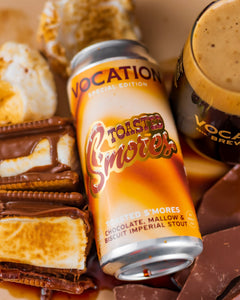 Toasted S'mores - Vocation Brewery - Chocolate, Mallow & Biscuit Imperial Stout, 10.3%, 440ml Can