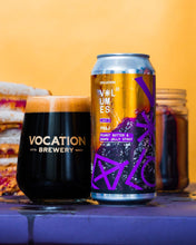 Load image into Gallery viewer, PB&amp;J Volumes July - Vocation Brewery - Peanut Butter &amp; Grape Jelly Stout, 9.2%, 440ml Can
