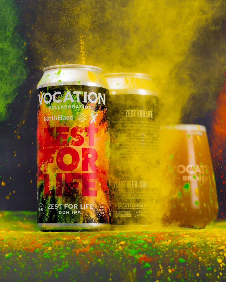 Zest For Life Vocation Brewery DDH IPA, 6.6, 440ml Can Raynville