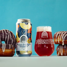 Load image into Gallery viewer, Double Blueberry Vanilla Swirl Doughnut - Vault City - Double Blueberry Vanilla Swirl Doughnut Session Sour, 4.1%, 440ml Can
